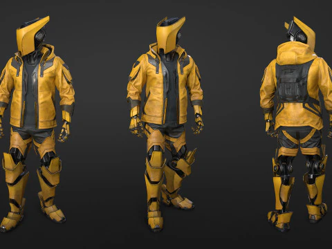 Robot Hornet 3D Model