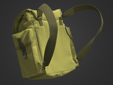 Tactical Backpack - Military Backpack 3D मॉडल