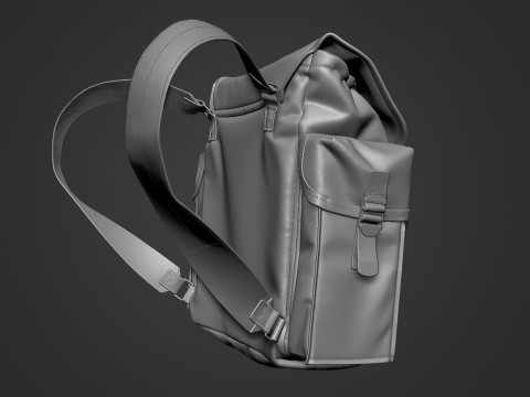 Tactical Backpack - Military Backpack 3D मॉडल