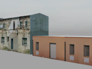 27 European building pack with LOD system 3D Model