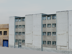 27 European building pack with LOD system Modelo 3D