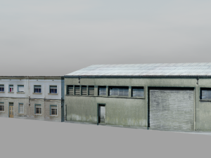 27 European building pack with LOD system Modelo 3D