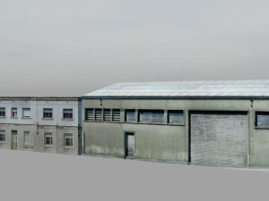 27 European building pack with LOD system 3D Model