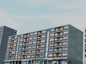 27 European building pack with LOD system Modelo 3D