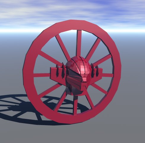 jeeg robot ruota carretto siciliano 3D प्रिंट मॉडल .c4d .max .obj .3ds .fbx .stl .blend
