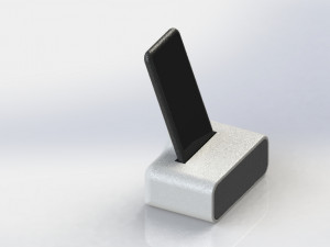smartphone amplified speaker 3D 프린트 모델