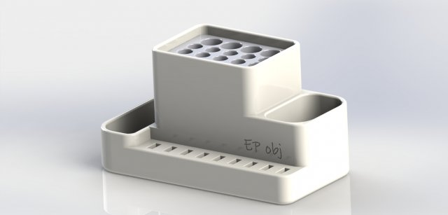 pen holder maxi Modèles 3D en vedette .c4d .max .obj .3ds .fbx .stl .blend 