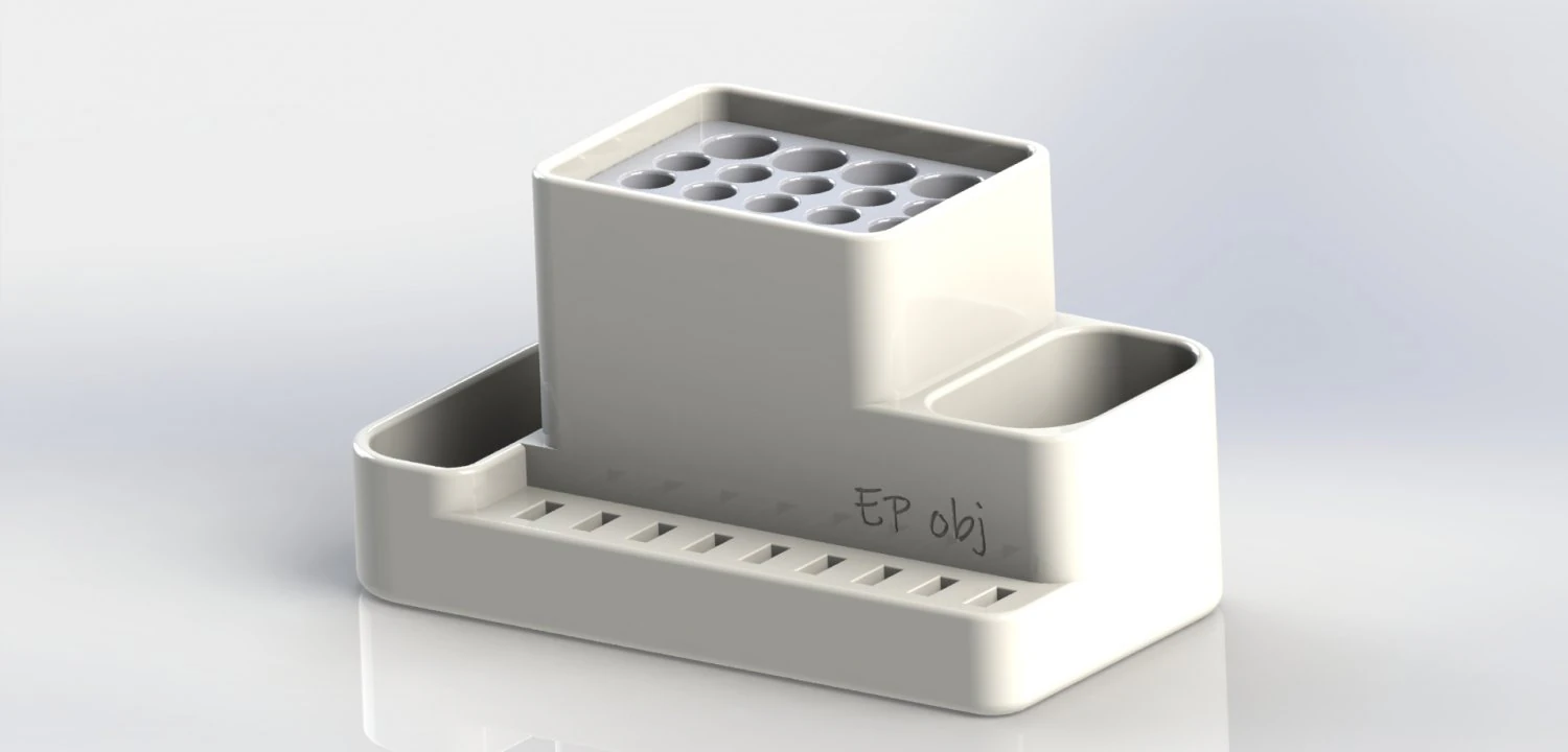pen holder maxi 3D Print Model .c4d .max .obj .3ds .fbx .stl .blend 