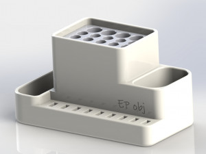 pen holder maxi 3D Print Model