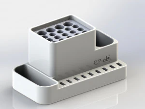 pen holder maxi 3D Print Model