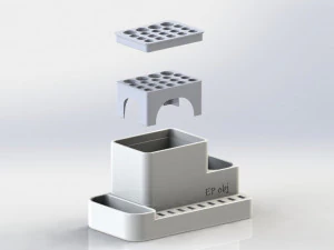 pen holder maxi 3D Print Model