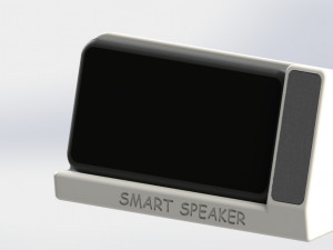 smart speaker with fast charge wireless 3D Print Model