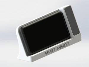 smart speaker with fast charge wireless 3D Print Model