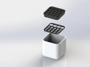 pen holder 3D Принт Модель