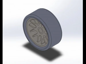 d&ouml;k&uuml;m jantlar tekerlekler 3D Baskı Modeli