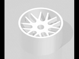diecast rims wheels 3D Print Model