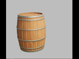barrel 3D Model