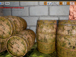 old barrel 3D Model