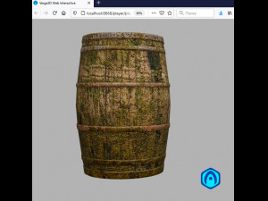 old barrel Model 3D