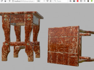 old chair Modèle 3D