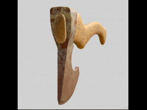 axe rusty Model 3D