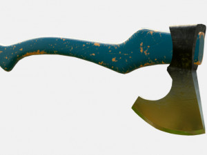 old axe 3D Model