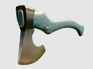 old axe 3D Model