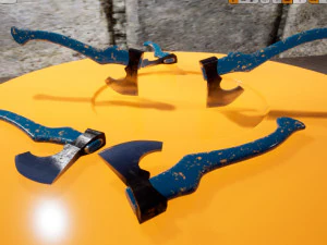 old axe 3D Model