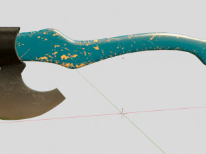 old axe 3D Model