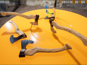 axe dirty 3D Model