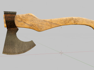 axe dirty 3D Model