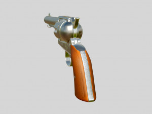 colt single action army 3D-Modell