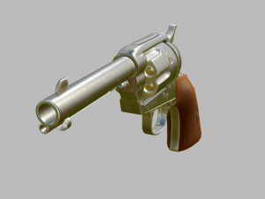 colt single action army 3D-Modell