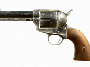 old colt Modelo 3D