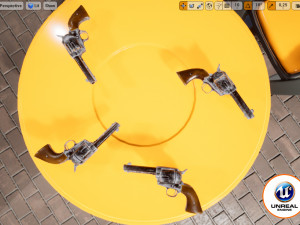 old colt Modelo 3D