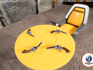 old colt Modelo 3D
