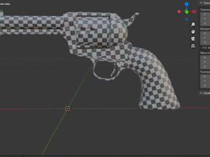 old colt Modelo 3D
