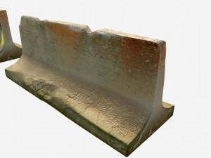 old concrete block 3Dモデル