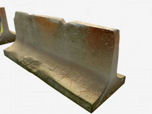 old concrete block 3D Model