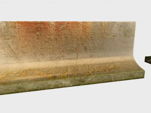 old concrete block 3D Model