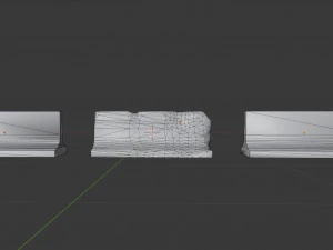 old concrete block 3D Model