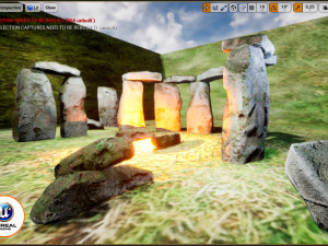 old stone stonehenge 3D Model