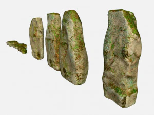 old stone stonehenge 3D Model