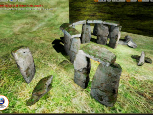 old stone stonehenge 3D Модель