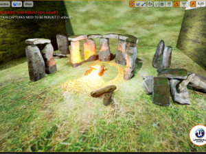 old stone stonehenge 3D Модель
