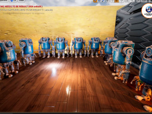 dirty robot 3D-Modell