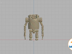 dirty robot 3D-Modell