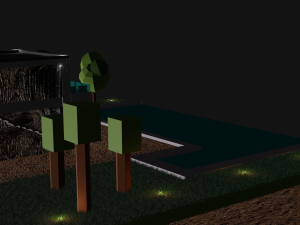 minimalist house low poly 3d 3D-Modell