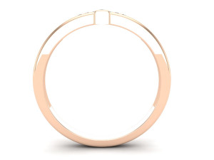 cross diamond jewelry ring for woman 3D Print Model