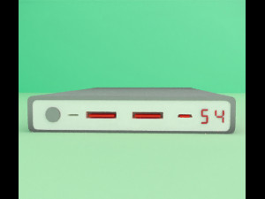 power bank 3D Model